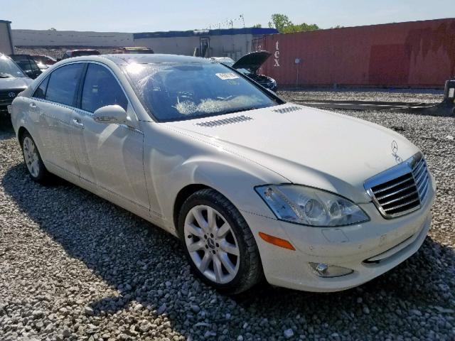 WDDNG71X88A153940 - 2008 MERCEDES-BENZ S 550 WHITE photo 1