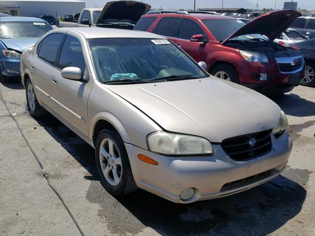 JN1CA31DX1T618023 - 2001 NISSAN MAXIMA GXE TAN photo 1