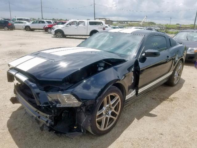 1ZVBP8JZXE5230992 - 2014 FORD MUSTANG SH BLACK photo 2