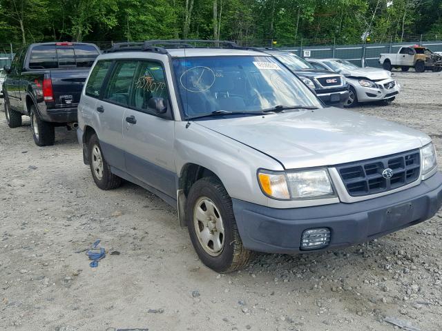 JF1SF6352XH738059 - 1999 SUBARU FORESTER L SILVER photo 1