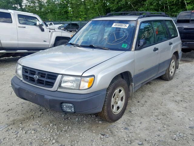 JF1SF6352XH738059 - 1999 SUBARU FORESTER L SILVER photo 2