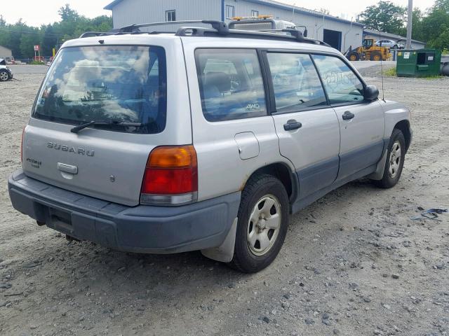 JF1SF6352XH738059 - 1999 SUBARU FORESTER L SILVER photo 4