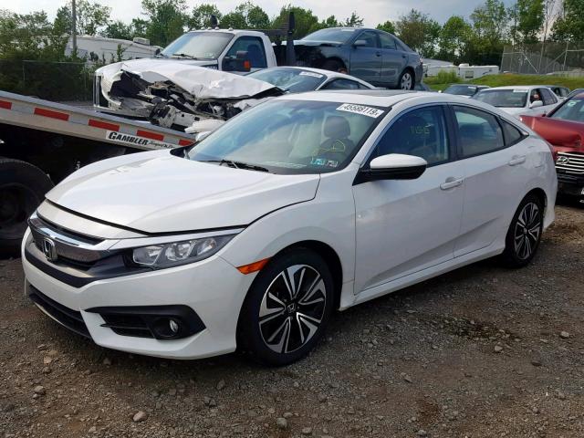 2HGFC1F79HH643662 - 2017 HONDA CIVIC EXL 白色 照片 2