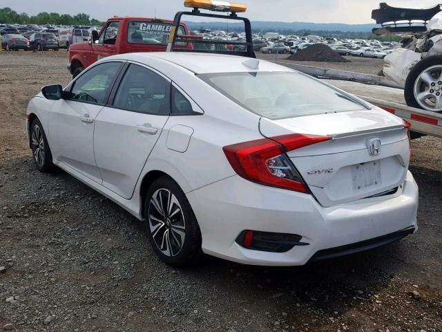 2HGFC1F79HH643662 - 2017 HONDA CIVIC EXL 白色 照片 3