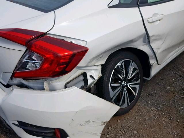 2HGFC1F79HH643662 - 2017 HONDA CIVIC EXL 白色 照片 9