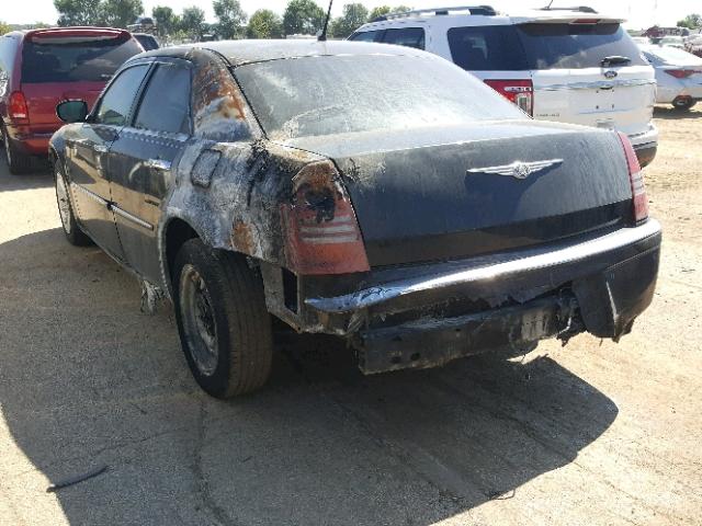 2C3KA43R58H169532 - 2008 CHRYSLER 300 LX BLACK photo 3