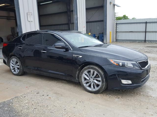 5XXGR4A6XFG403408 - 2015 KIA OPTIMA SX BLACK photo 1