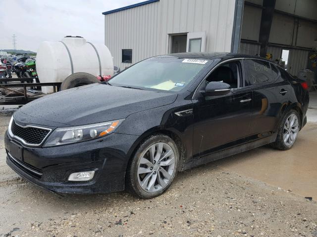 5XXGR4A6XFG403408 - 2015 KIA OPTIMA SX BLACK photo 2