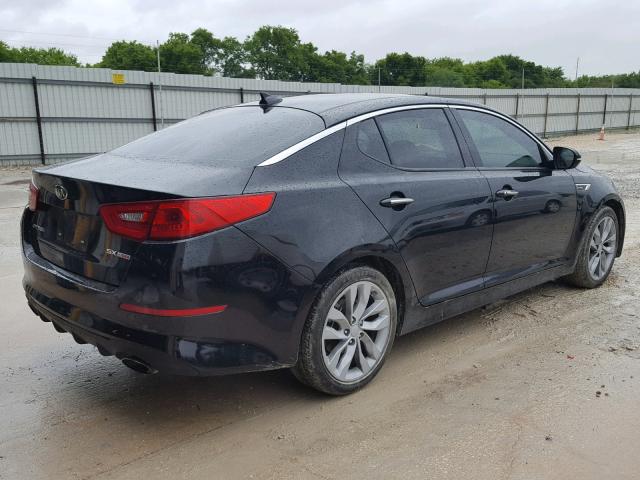 5XXGR4A6XFG403408 - 2015 KIA OPTIMA SX BLACK photo 4