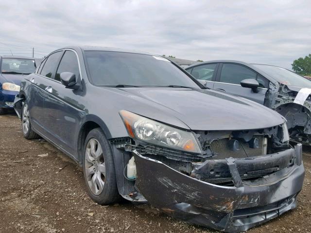 1HGCP36859A022141 - 2009 HONDA ACCORD EXL GRAY photo 1