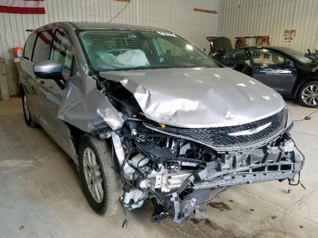 2C4RC1DG9HR770677 - 2017 CHRYSLER PACIFICA T SILVER photo 1