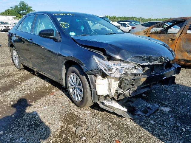 4T1BD1FKXFU158435 - 2015 TOYOTA CAMRY HYBR BLACK photo 1