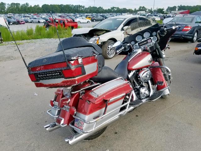 1HD1FCW184Y626535 - 2004 HARLEY-DAVIDSON FLHTCUI MAROON photo 4