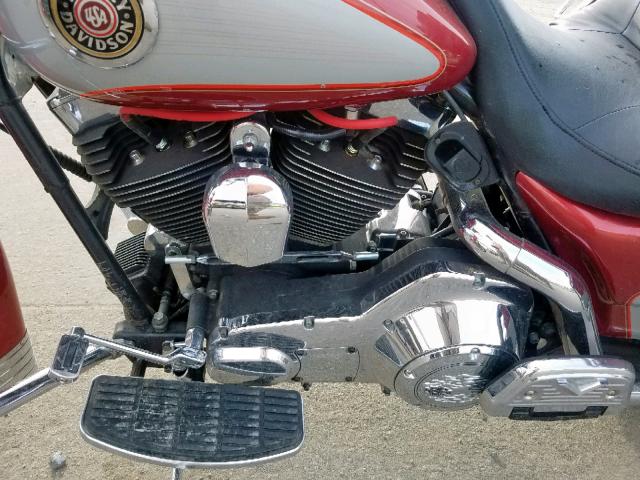1HD1FCW184Y626535 - 2004 HARLEY-DAVIDSON FLHTCUI MAROON photo 7