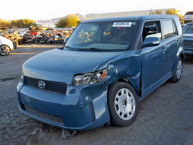 JTLKE50E391090775 - 2009 TOYOTA SCION XB Көк фото 2