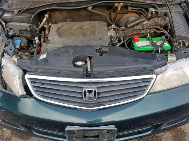 2HKRL1854YH536078 - 2000 HONDA ODYSSEY LX GREEN photo 7