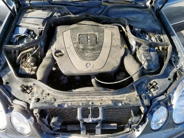 WDBUF56X08B323514 - 2008 MERCEDES-BENZ E 350 BLUE photo 7