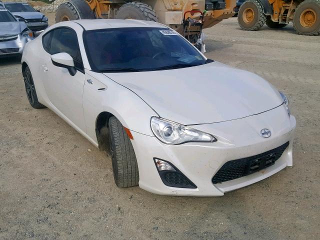 JF1ZNAA11D1731841 - 2013 SCION FRS WHITE photo 1