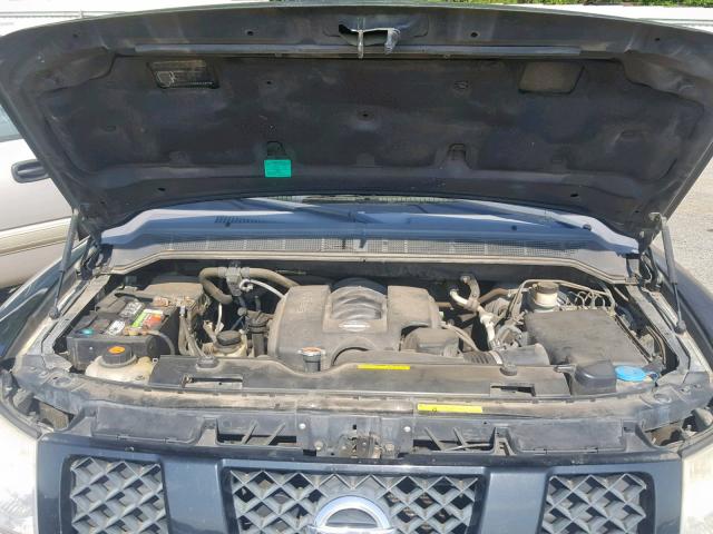 5N1AA08A26N741529 - 2006 NISSAN ARMADA SE BLACK photo 7