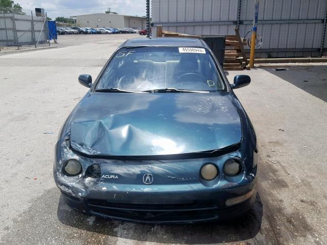 JH4DC4457TS011185 - 1996 ACURA INTEGRA LS GREEN photo 10