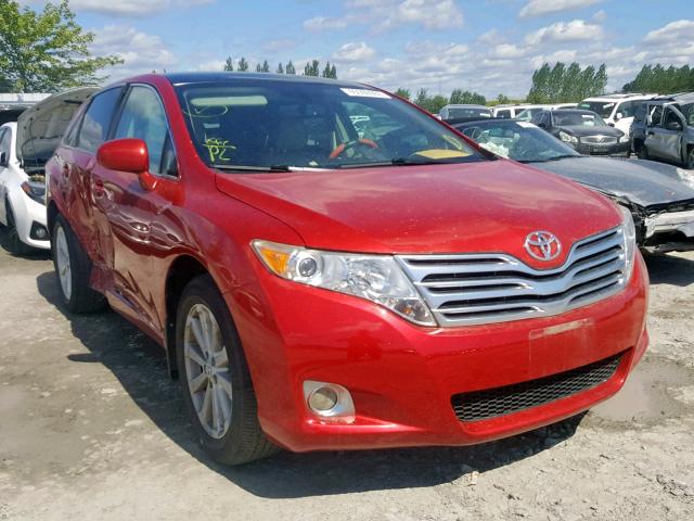 4T3BA3BB2BU023235 - 2011 TOYOTA VENZA RED photo 1