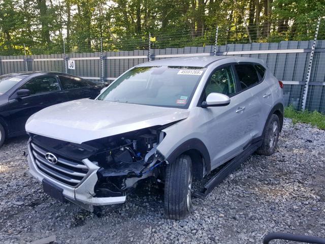 KM8J2CA46JU754074 - 2018 HYUNDAI TUCSON SE SILVER photo 2