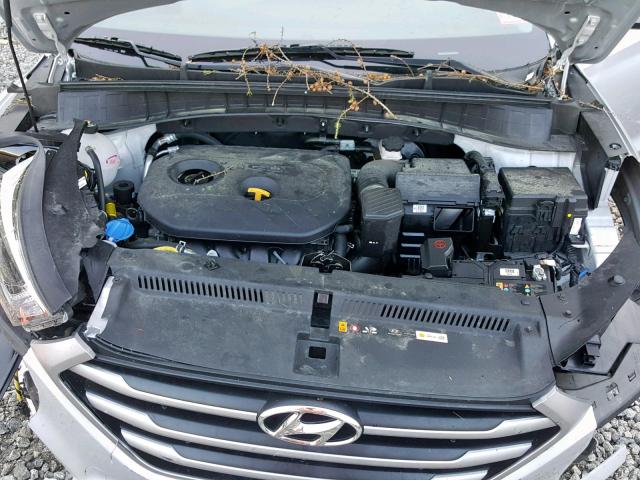 KM8J2CA46JU754074 - 2018 HYUNDAI TUCSON SE SILVER photo 7