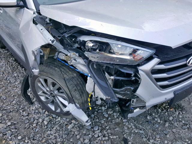 KM8J2CA46JU754074 - 2018 HYUNDAI TUCSON SE SILVER photo 9