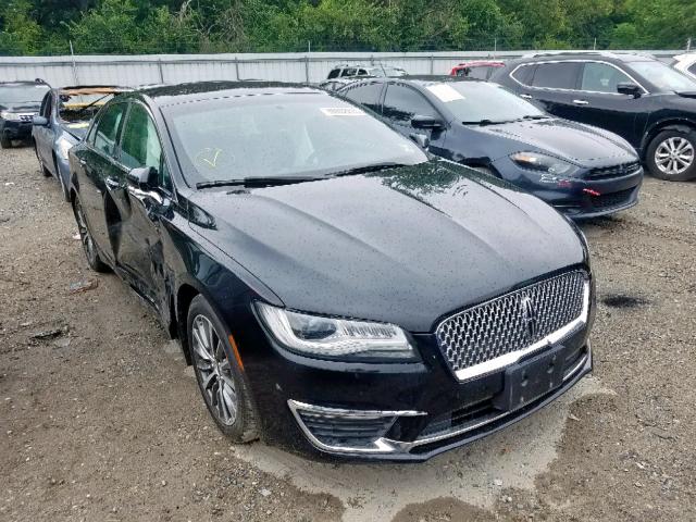 3LN6L5KU0HR650419 - 2017 LINCOLN MKZ HYBRID BLACK photo 1