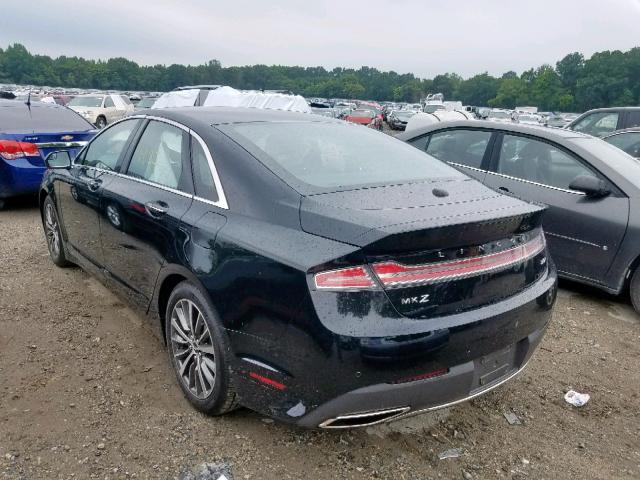 3LN6L5KU0HR650419 - 2017 LINCOLN MKZ HYBRID BLACK photo 3