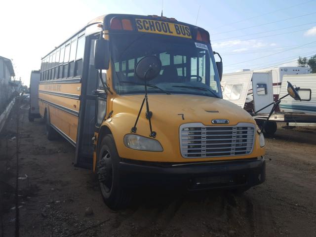 4UZABRCT07CX85407 - 2007 FREIGHTLINER CHASSIS B2 YELLOW photo 1