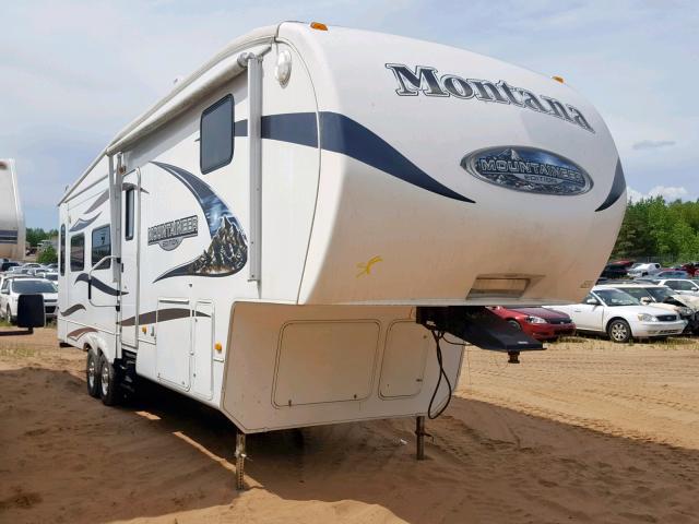 4YDF30524A4730612 - 2010 KEYSTONE MONTANA WHITE photo 1