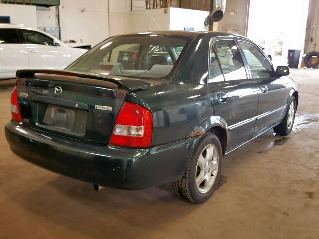 JM1BJ2217Y0210162 - 2000 MAZDA PROTEGE ES 绿色 照片 4