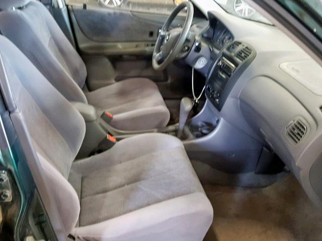 JM1BJ2217Y0210162 - 2000 MAZDA PROTEGE ES 绿色 照片 5