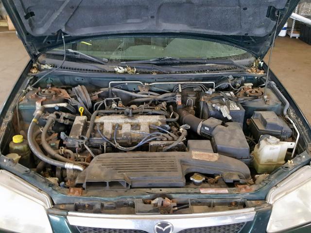 JM1BJ2217Y0210162 - 2000 MAZDA PROTEGE ES 绿色 照片 7