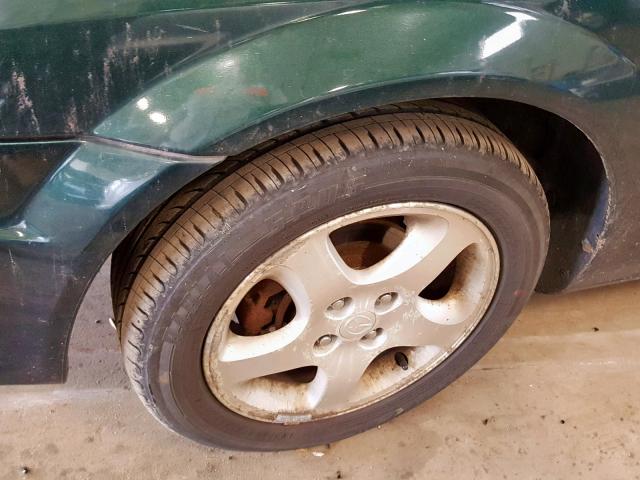 JM1BJ2217Y0210162 - 2000 MAZDA PROTEGE ES 绿色 照片 9
