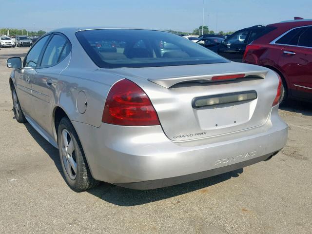 2G2WP552461134170 - 2006 PONTIAC GRAND PRIX SILVER photo 3