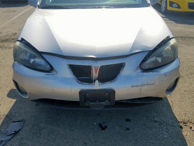 2G2WP552461134170 - 2006 PONTIAC GRAND PRIX SILVER photo 9
