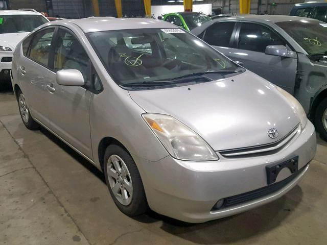 JTDKB20U557007347 - 2005 TOYOTA PRIUS SILVER photo 1