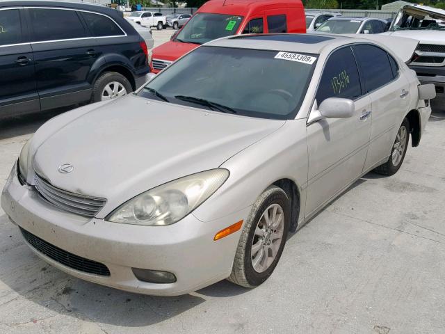 JTHBA30G140008844 - 2004 LEXUS ES 330 BEIGE photo 2