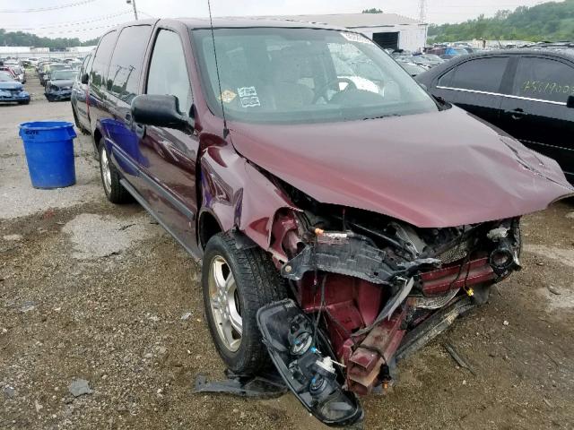 1GNDV23168D200475 - 2008 CHEVROLET UPLANDER L MAROON photo 1