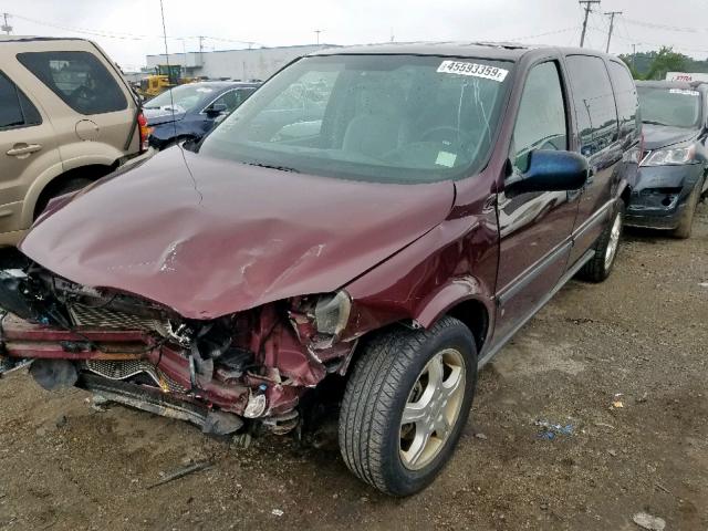 1GNDV23168D200475 - 2008 CHEVROLET UPLANDER L 栗色 照片 2