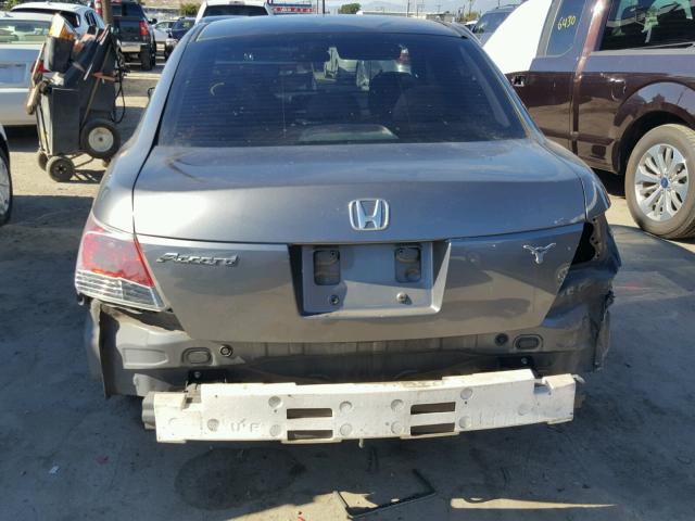 JHMCP26488C069719 - 2008 HONDA ACCORD LXP GRAY photo 9