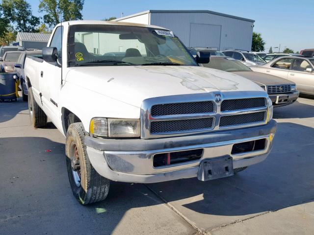 1B7JC26Z7SS215492 - 1995 DODGE RAM 2500 WHITE photo 1