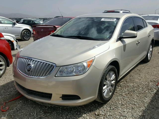 1G4GB5E3XCF224673 - 2012 BUICK LACROSSE C GOLD photo 2