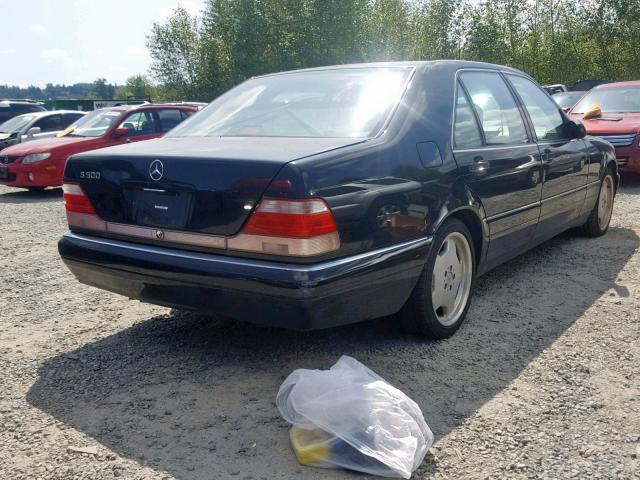 WDBGA51G9XA409072 - 1999 MERCEDES-BENZ S 500 GRAY photo 4