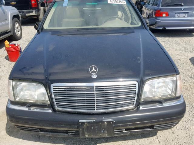 WDBGA51G9XA409072 - 1999 MERCEDES-BENZ S 500 GRAY photo 9