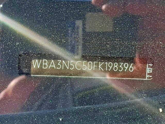 WBA3N5C50FK198396 - 2015 BMW 428 XI WHITE photo 10