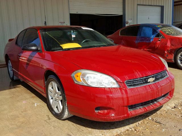 2G1WK15K779396523 - 2007 CHEVROLET MONTE CARL წითელი ფოტო 1
