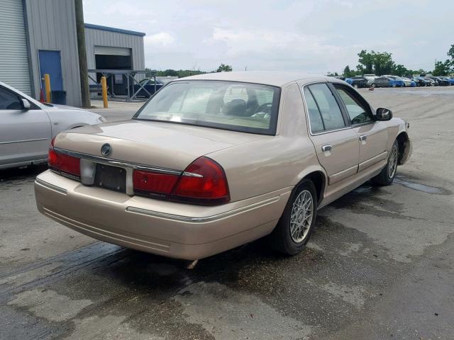 2MEFM74W9WX615936 - 1998 MERCURY GRAND MARQ TAN photo 4